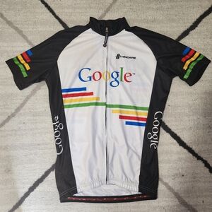 Google Cycling Jersey HIncapie Mens Size M